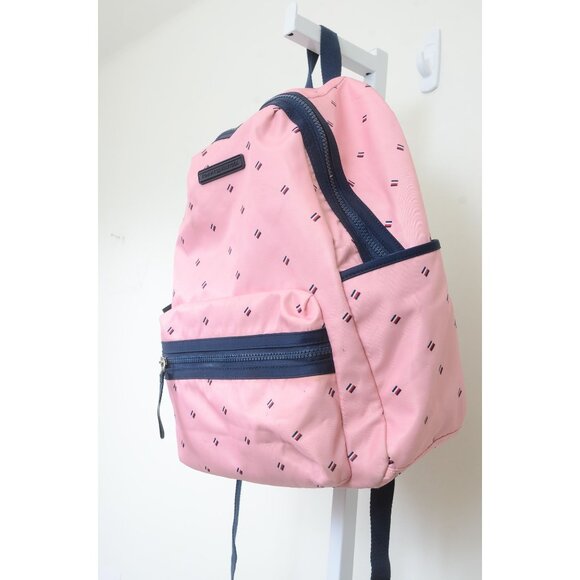 Tommy Hilfiger Pink Portland Navy Blue Large Backpack Laptop Case School Bag main image 5